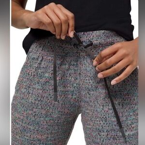 Lululemon Ready To Rulu Joggers in Neon Tweed Jacquard HTR BattleShip Size 4